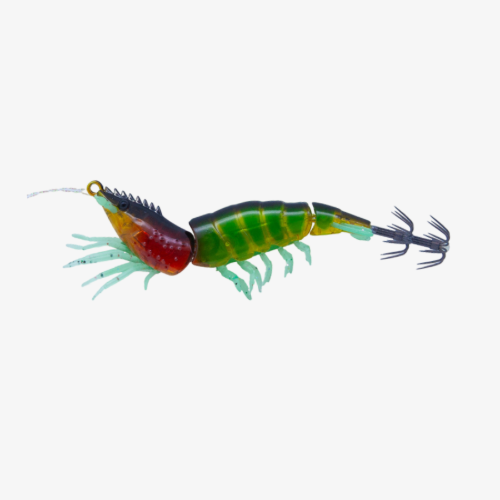 쿠로시오 2관절 오도리콤보 UV 케이무라 갑오징어 한치 에기 06 레드헤드, 7.5cm - 메인 이미지