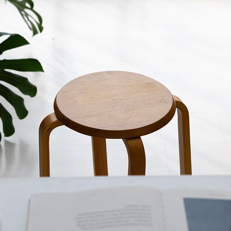 MEKNAN 원형스툴 44 브라운 9382.1847