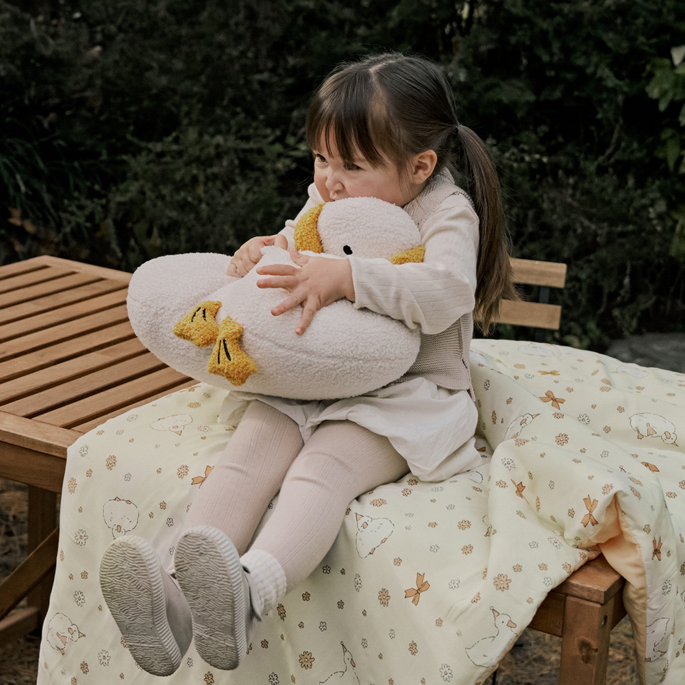 부클 오리 모양쿠션 쇼파 포인트 인형쿠션 올데이 데이지덕