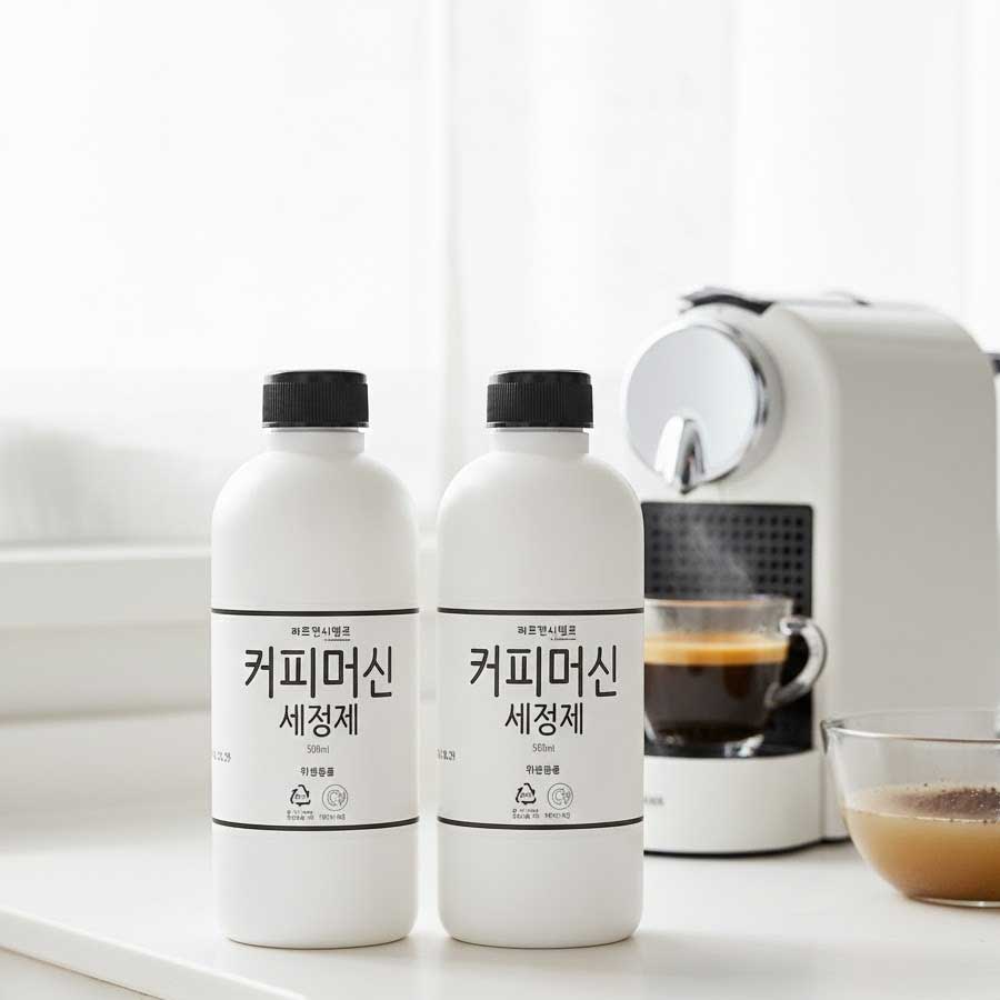 네스프레소 디스케일링 돌체구스토 커피머신 세정제 세척제 클리너 일리 시티즈 버츄오 세척액 제품 이미지