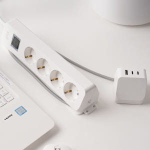 지클릭커 멀티마스터 롤플러스 4구 1.5m 고용량 4000W C타입 US... 실사용 후기 | 효과 있을까? - 상품 이미지 1