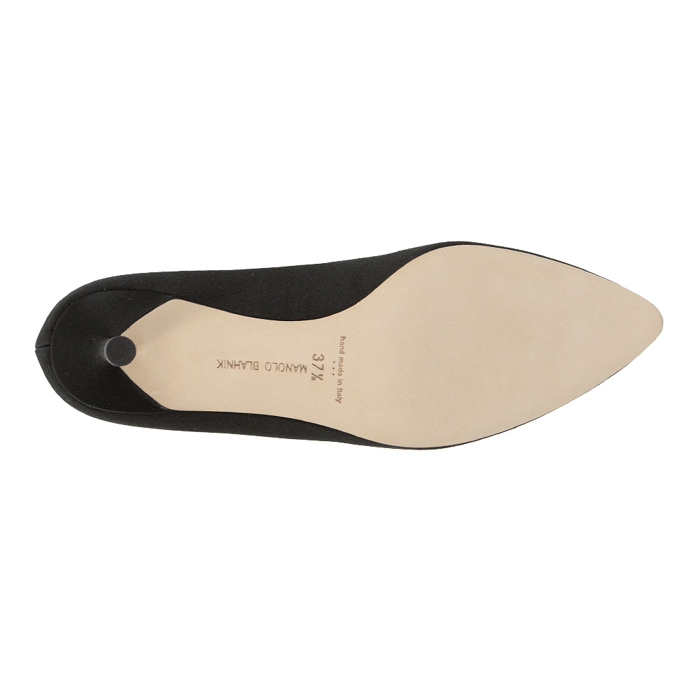 마놀로블라닉 HANGISI 블랙 펌프스힐 9XX 0316 0053 BLCK CLC (2025 S/S) SIZE 37.5 - 상세 이미지 4