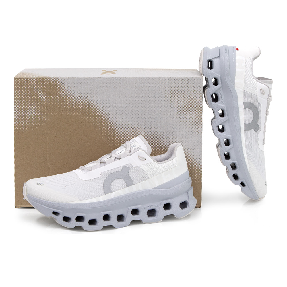 온 러닝 클라우드 몬스터 스니커즈 6197654 WHITE GLACIER (2025 S/S) SIZE 8 이미지 6