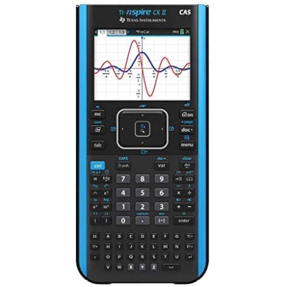 Texas Instrument Nspire CX II CAS 학생용 계산기 그래핑 소프트웨어 - 상세 이미지 2