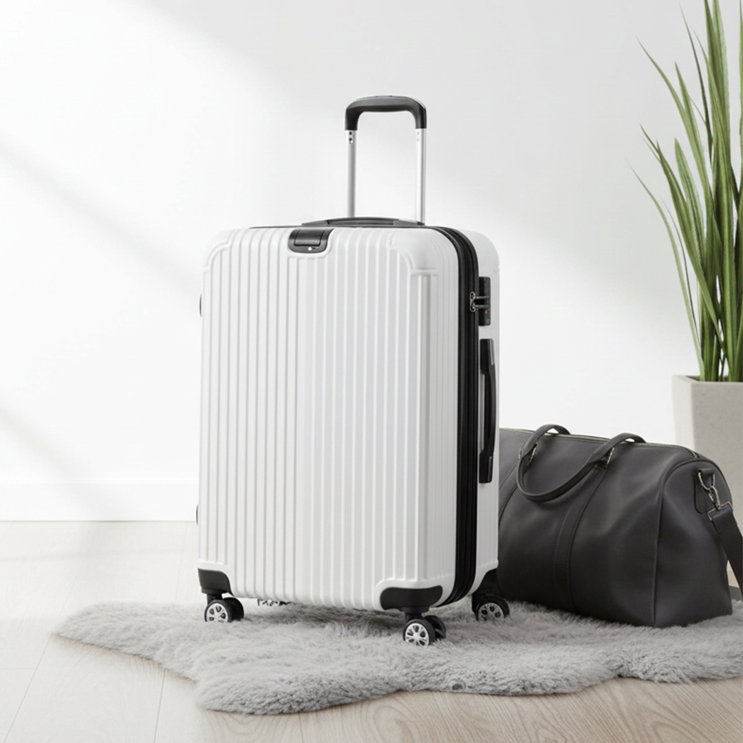 빌리브나인 확장형 캐리어 가벼운 가성비 승무원 여행용 캐리어 49cm(20인치), CLOUD - 상품 이미지