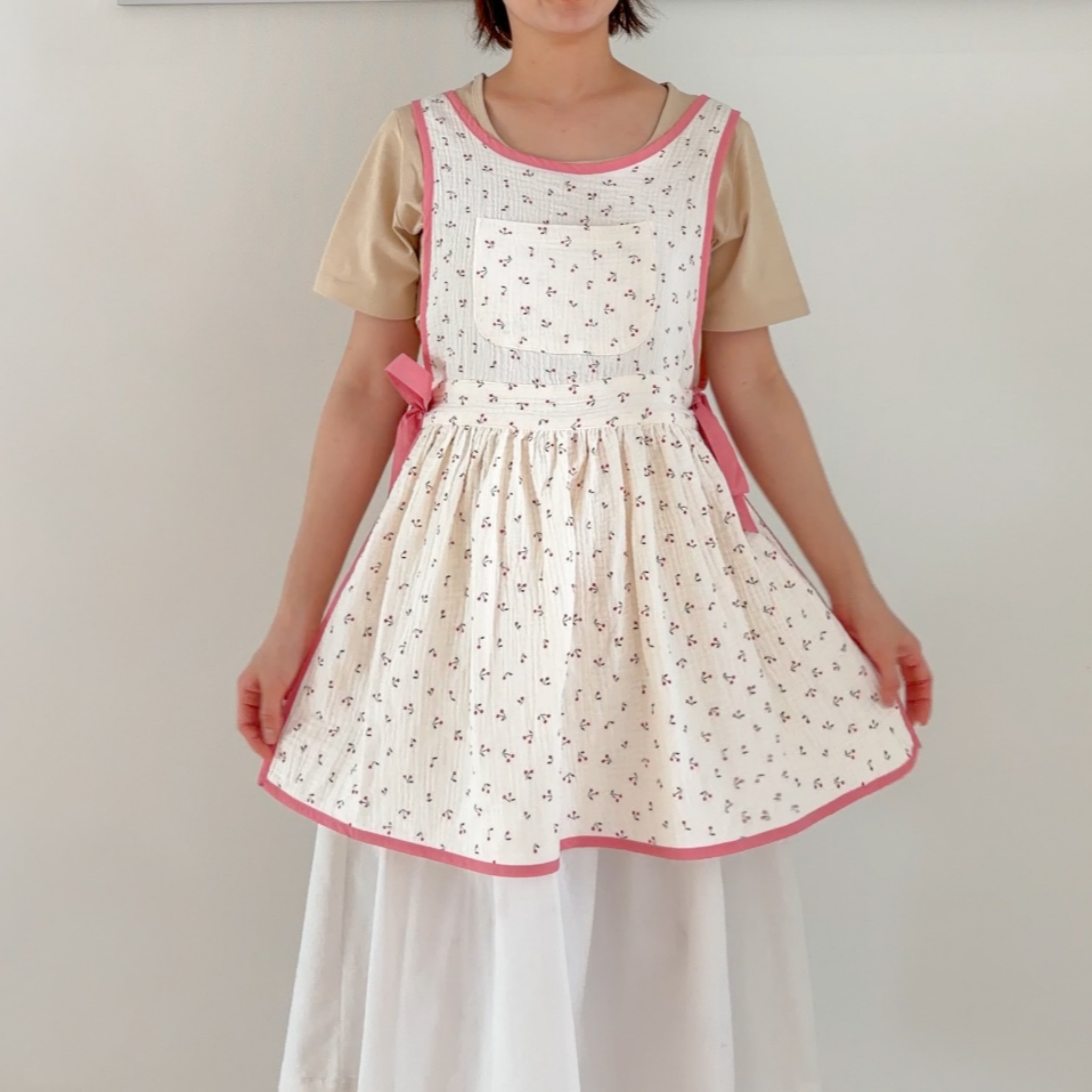 손 닦는 앞치마(원피스형)