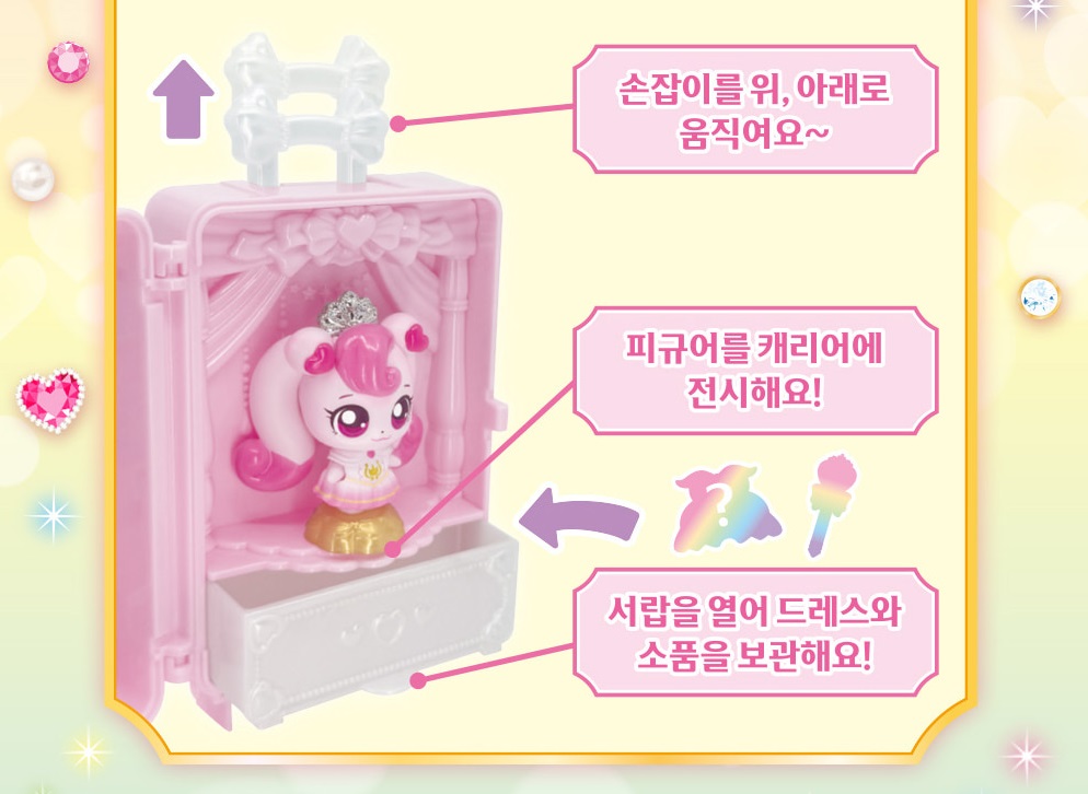 프린세스 티니핑 피규어 하츄핑 장난감 - 상세 이미지 5