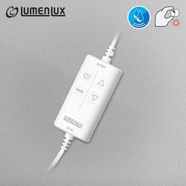 루멘룩스 LED 컬러 뱅뱅이 디밍 컨트롤러 3구 모듈 100W 방수 소형 150개용 - 상세 이미지 3