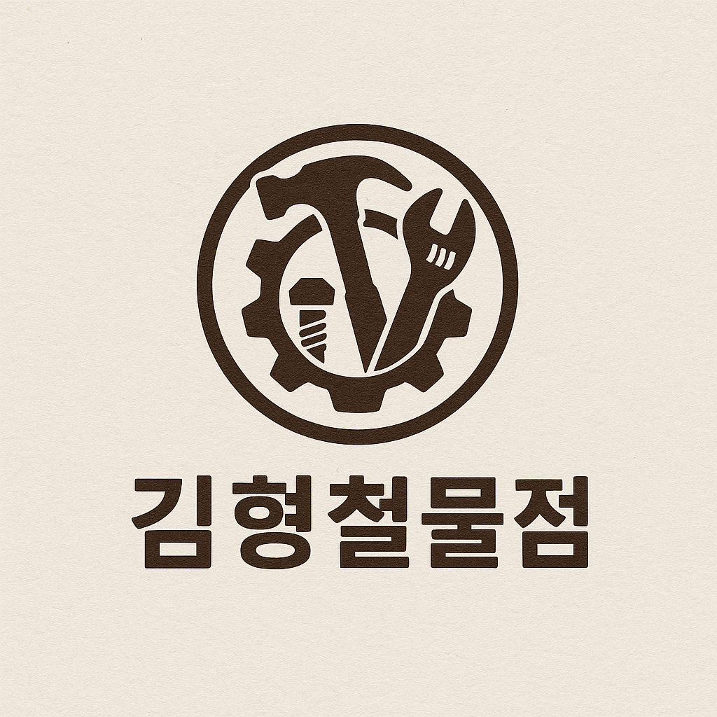 김형철물점 스토어 로고