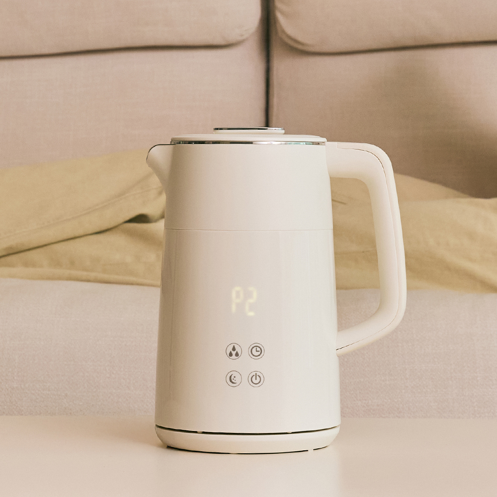 26년 NEW 신생아 아기 스텐 대용량 통세척 비염 가열식 가습기 1.7L