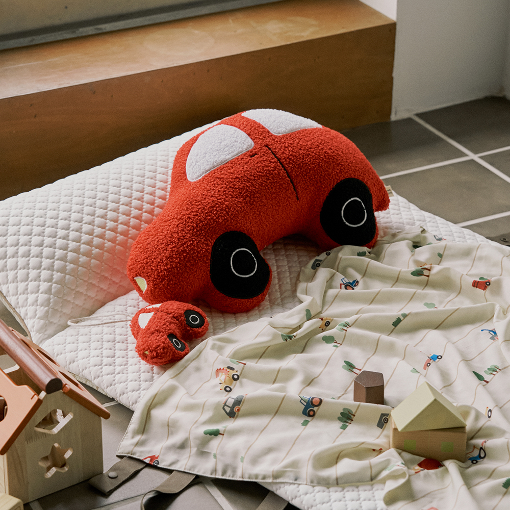 귀여운 자동차 모양쿠션 소파쿠션 올데이 브룸브룸