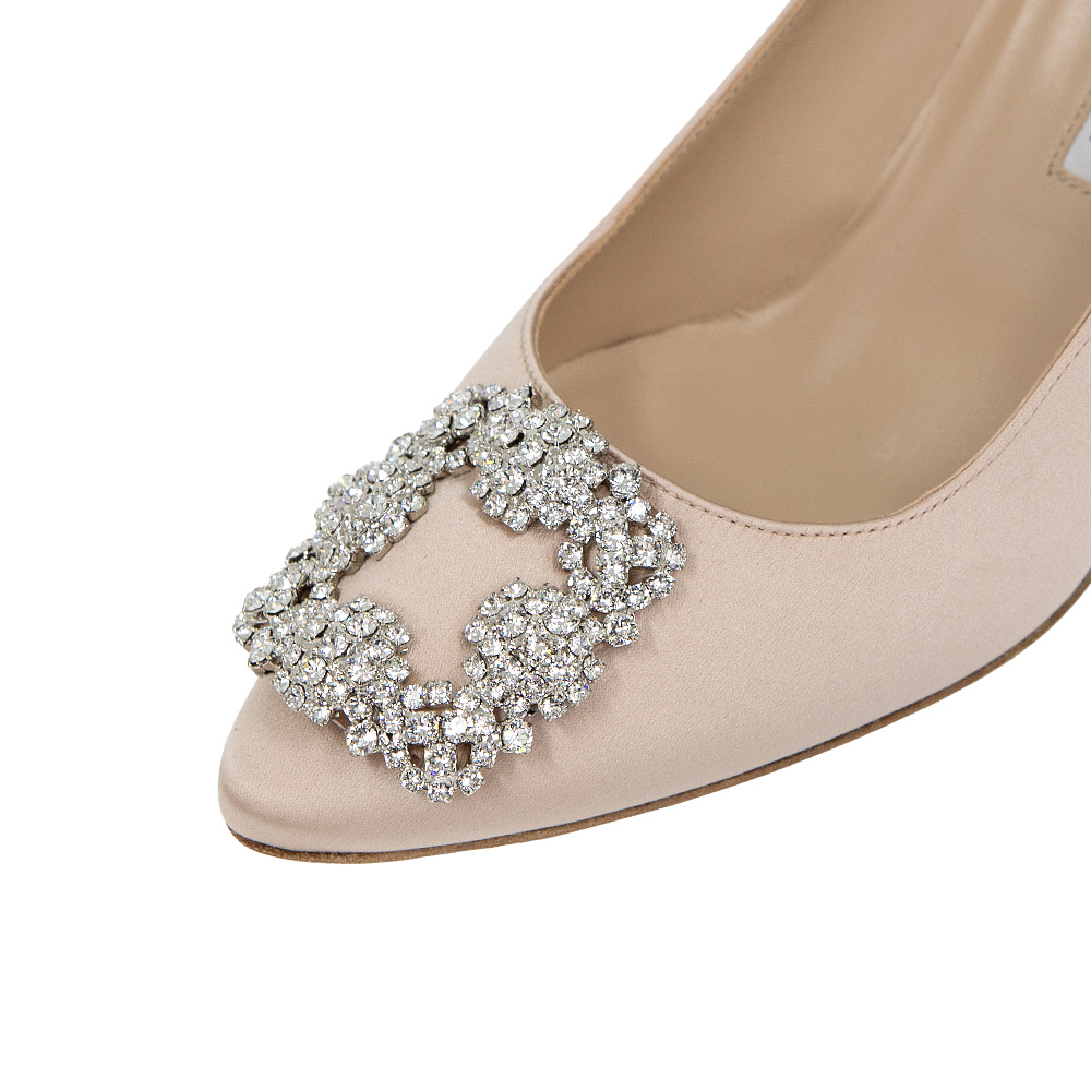 마놀로블라닉 HANGISI 펌프스힐 9XX 0316 0049 DNUD CLC (2024 S/S) SIZE 37.5 이미지 6