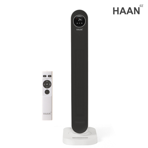 한경희 초저소음 스마트 PTC 타워형 리모컨 온풍기 전기히터 - 상품 이미지