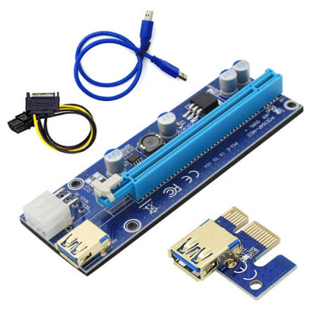 AONE PCI-Express 16X 009S LED 라이저카드/ M