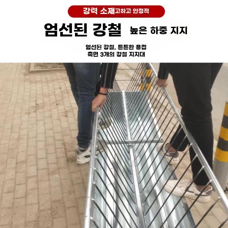 축사 여물통 가축 양사육 전용 양면 자동 먹이통 철제 - 상세 이미지 5