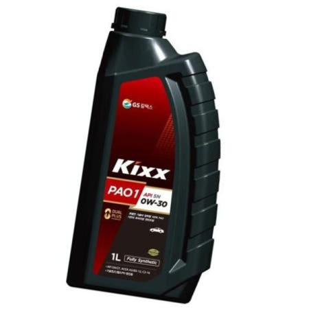 자재 GS칼텍스 합성 엔진오일 Kixx PAO SN (가솔린/디젤/LPG) 0W-40/1L 1EA