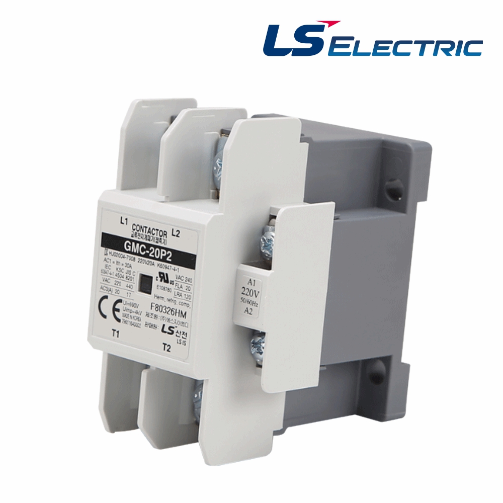 LS 단상 전자접촉기 전자개폐기 GMC 20P2 AC220V 마그네트 스위치 LS일렉트릭 - 상품 이미지