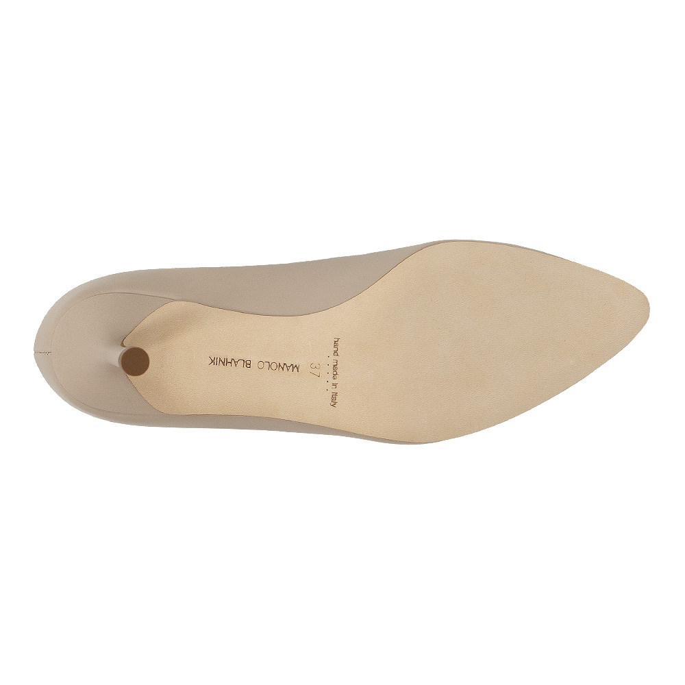 마놀로블라닉 HANGISI 펌프스힐 121 1712 0001 MNUD CLC (2024 F/W) SIZE 37,37.5 - 상세 이미지 4