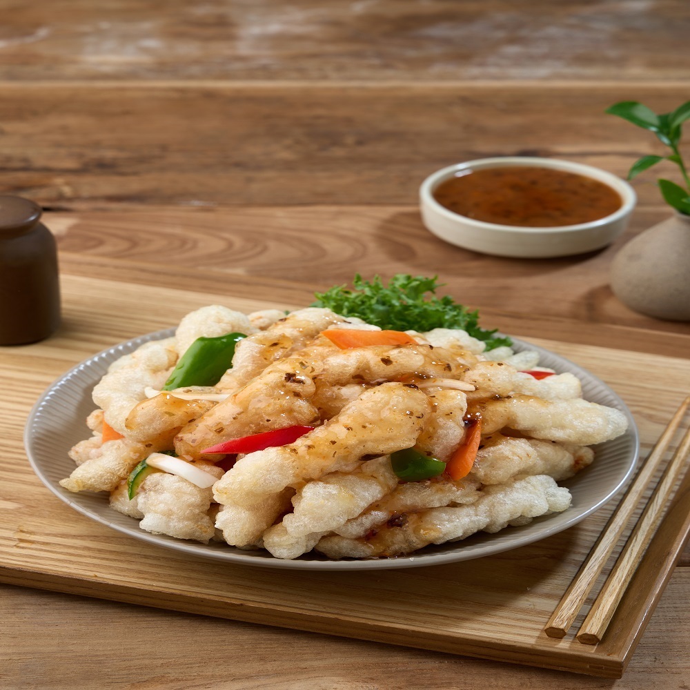 국내산 닭가슴살 찹쌀 탕수육( 1kg), 소스포함 - 상품 이미지