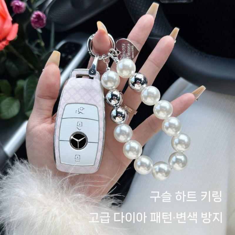 이쁜 키케이스 GLE GLC C클래스 신형 차키커버 커버 섹션 A 키 확인 - 상세 이미지 2