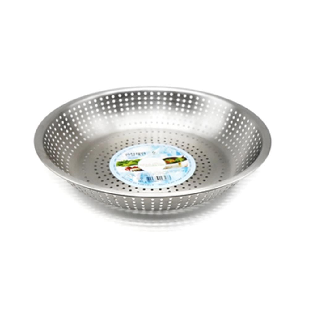 3호 스테인레스 펀칭 물빠짐쟁반 28cm 주방믹싱볼 - 상품 이미지