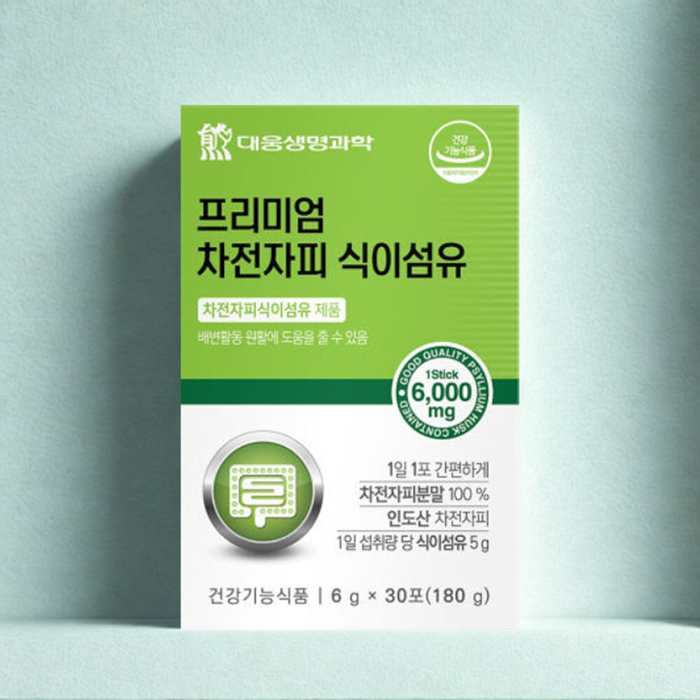 차전자피 식이섬유 30포 약1개월분 가루 스틱 프리미엄 자전차피 단일성분 차전피 쾌변 - 상품 이미지