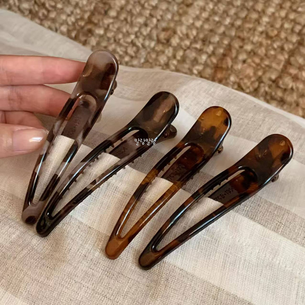 심플 앞머리 헤어클립 옆머리고정 머리핀 미용실집게핀 이미지 6