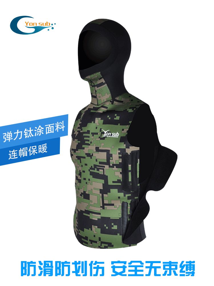 잠수복 웻슈트 서핑 슈트 네오프렌 수트 서핑수트 남성 프리다이빙 잠수 스노클링 스쿠버 - 상세 이미지 2