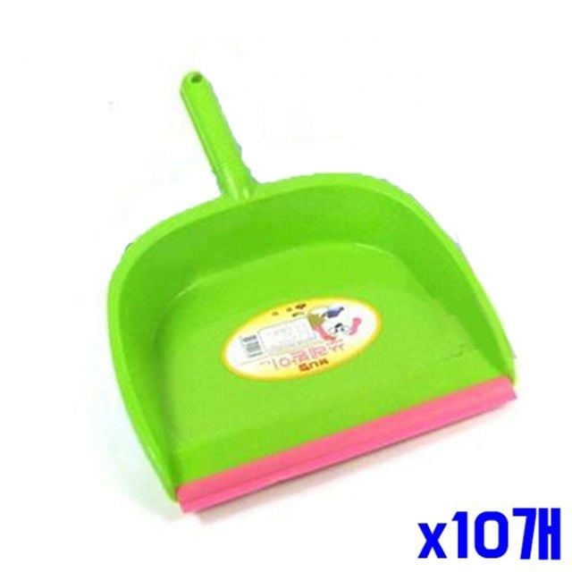 색상랜덤 고무 쓰레받기 특대형 x10개 - 상품 이미지