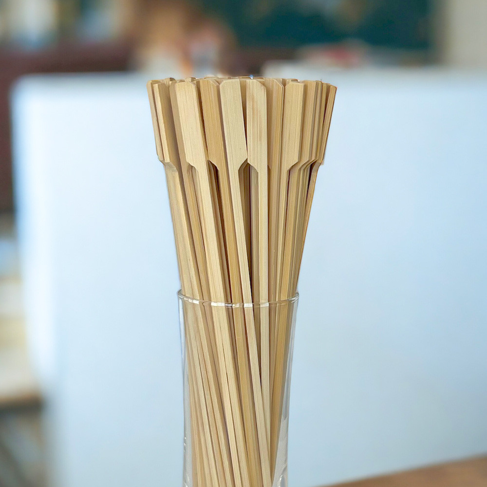 손잡이 대나무꼬지 산적 나무꼬치 18cm, 100개 - 상세 이미지 4