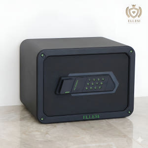 [내일도착] 엘르시 가정용 소형 개인용 금고 ELS-V25T 블랙 실사용 후기 | 효과 있을까? - 상품 이미지 1