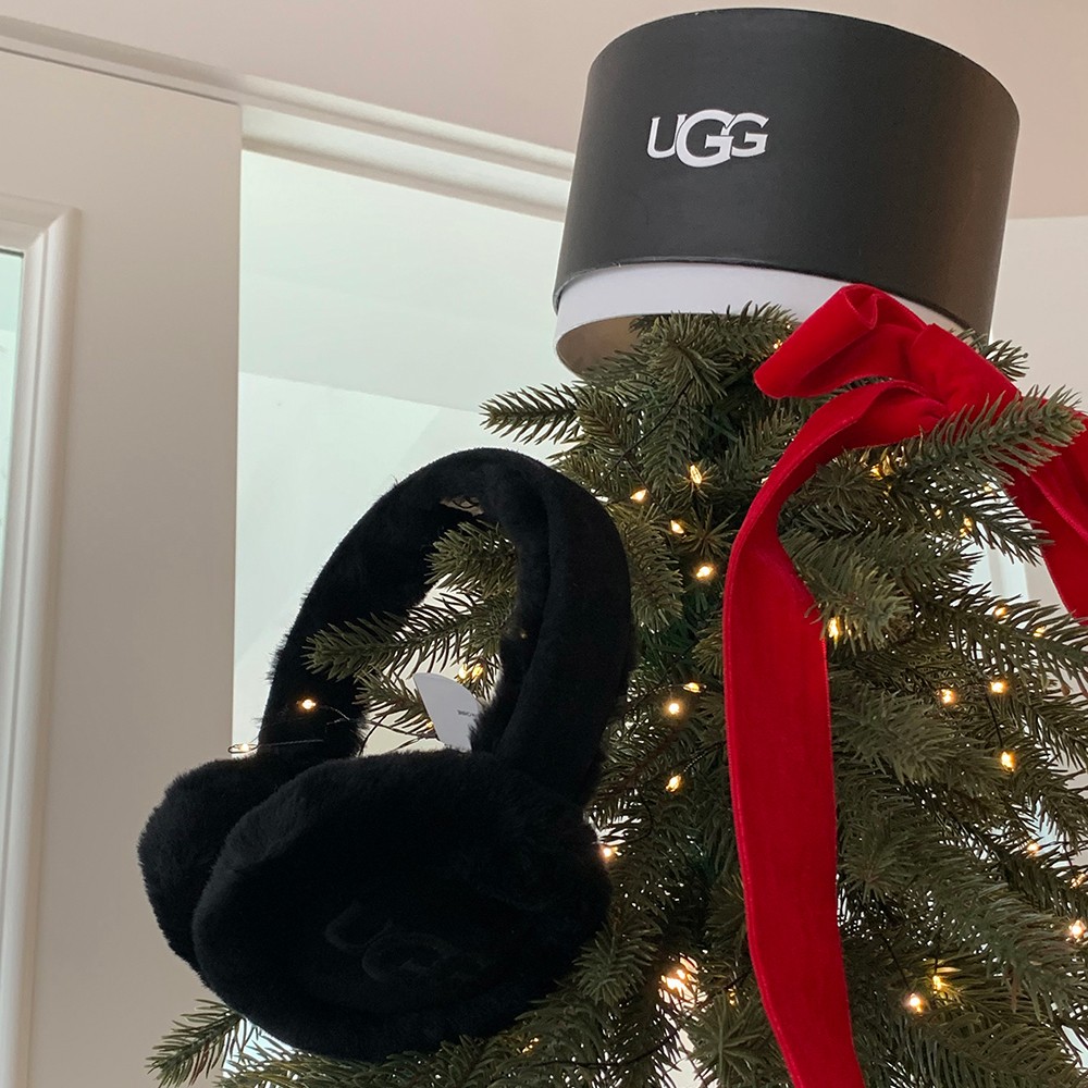 미국 UGG 어그 귀마개 귀도리 양털 이어머프 방한 체스넛 - 상세 이미지 4