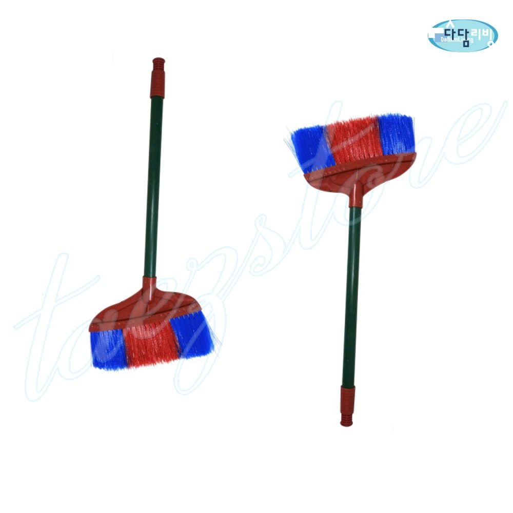 나이롱비/마당비 가든비 청소비 롱비 긴빗자루 복도비 - 상품 이미지