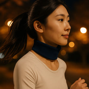 목순이 러닝 넥워머 원적외선 목 보온 토시 국산 수면 버프 운동러 솔직 후기 | 실사용 리뷰 - 상품 이미지 3