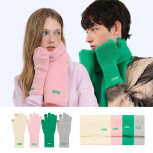 베네통 소프트 컬러 니트 머플러 솔직 후기 | 실사용자 리뷰 분석 - 상품 이미지 2