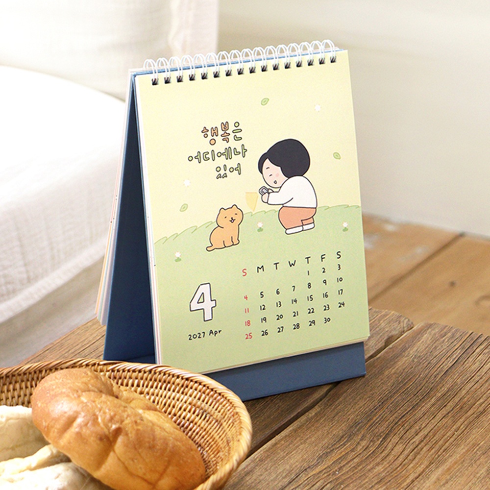 2년달력 26년 27년 탁상달력 2026년 2027년 데스크 캘린더 2026 2027 - 상세 이미지 4