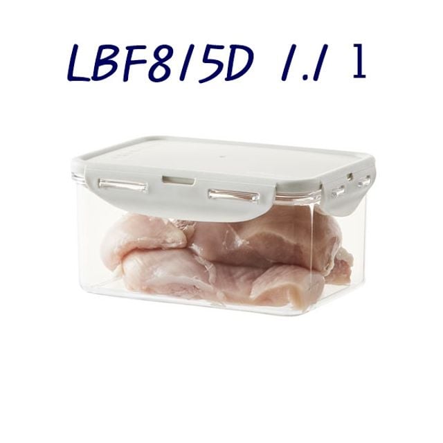 락앤락 비스프리 스테커블 반찬통직사각 1.1L LBF815D - 메인 이미지