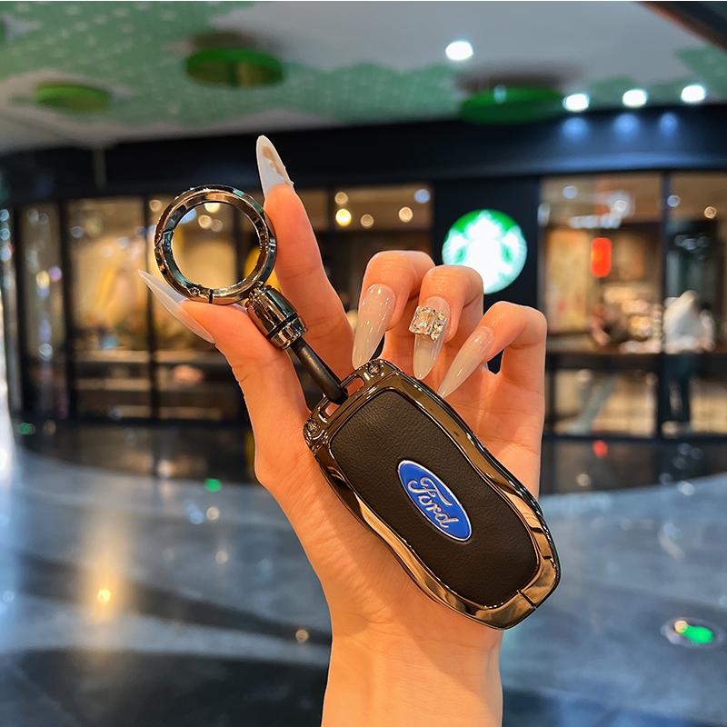 포드 렉스플러스 렉스 에브리데이 키링 키홀더 여성용 J볼케이노레드도어도그레드더블버클 - 상세 이미지 4