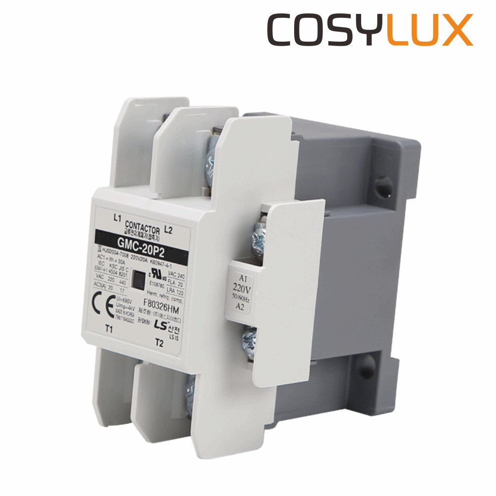 LS 단상 전자접촉기 전자개폐기 GMC 20P2 AC220V 마그네트 스위치 LS일렉트릭 - 상세 이미지 2