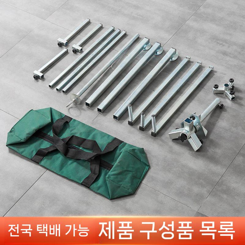 엑셀 파이프 보관랙 풀림기 풀링 회전판 호스 가방 수납 - 상세 이미지 2