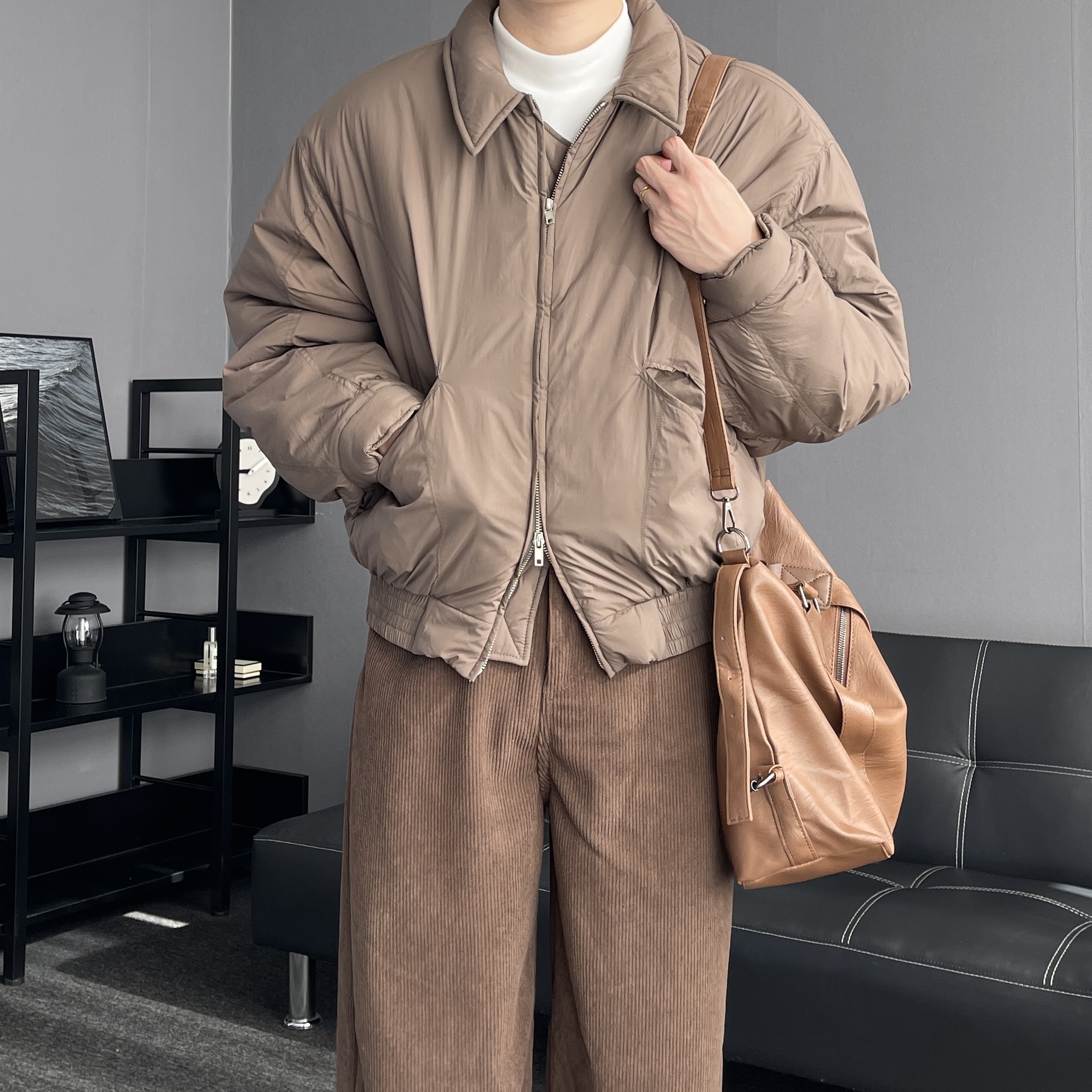 겨울항공점퍼 남성겨울항공점퍼 - 상세 이미지 2