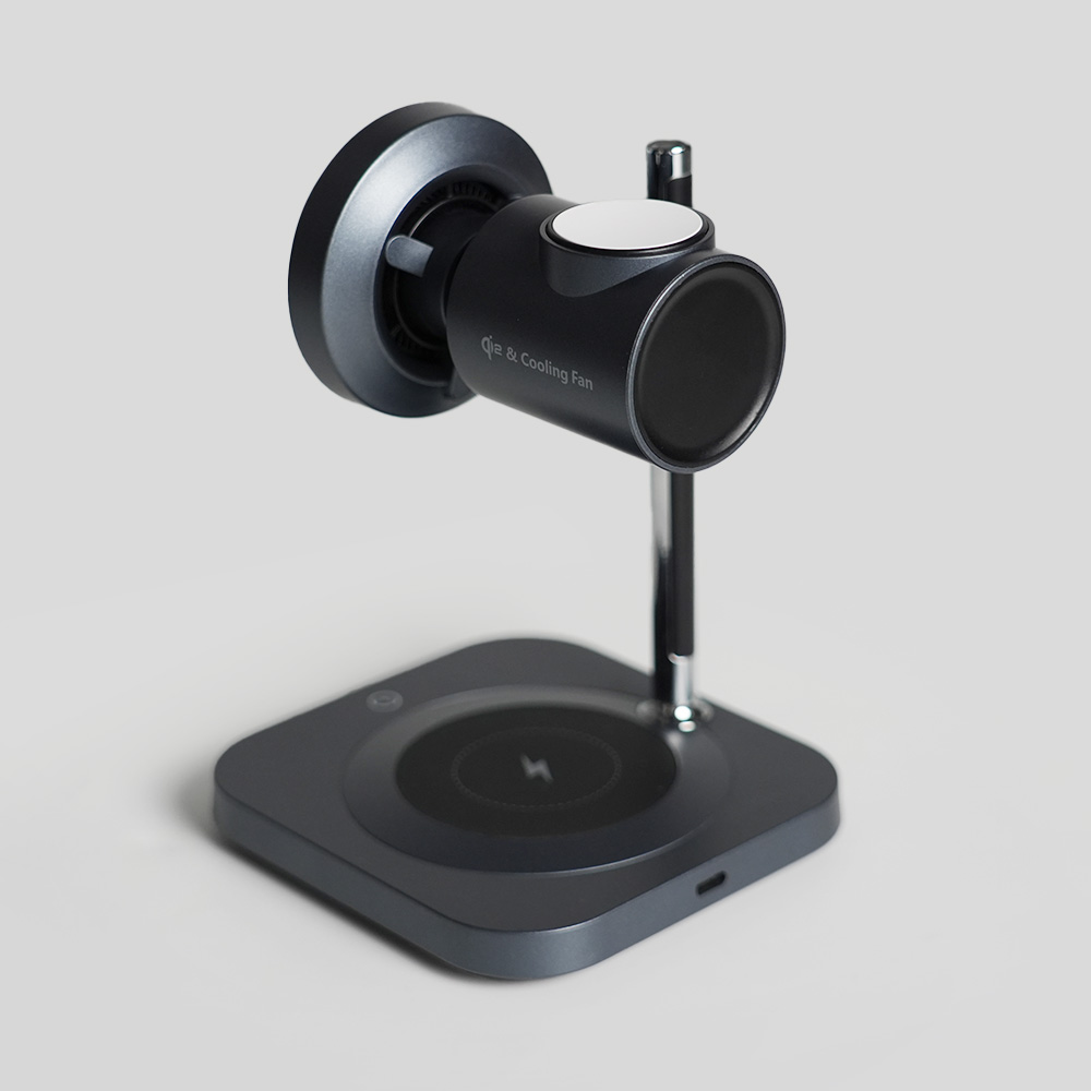 주파집 Qi2 25W 초고속 맥세이프 3in1 무선충전 스탠드 거치대 Allo-One