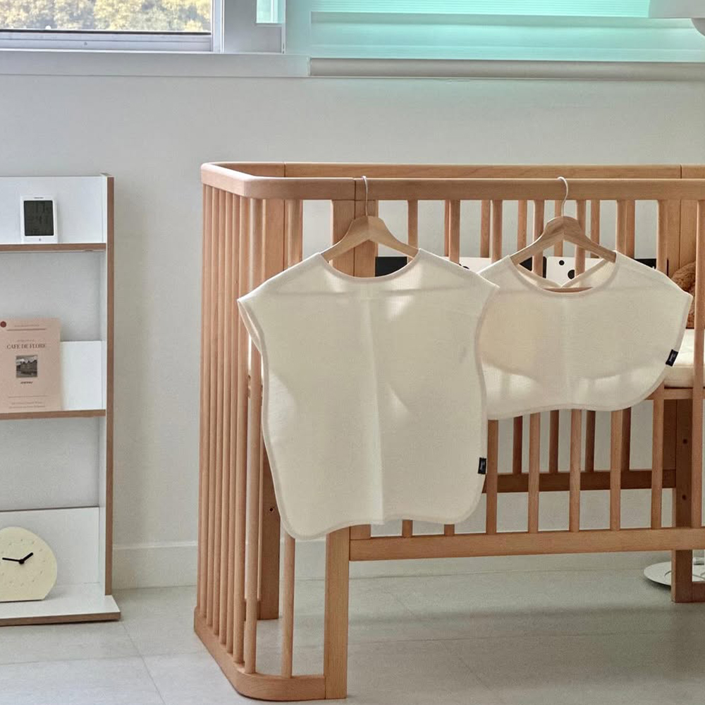 [베이비소풍] 엄마 턱받이 2세대 / 육아 앞치마 침받이 수유 트림 패드