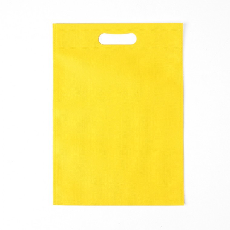 컬러 부직포 가방 10p(35x45cm) (옐로우) 선물가방 - 상품 이미지