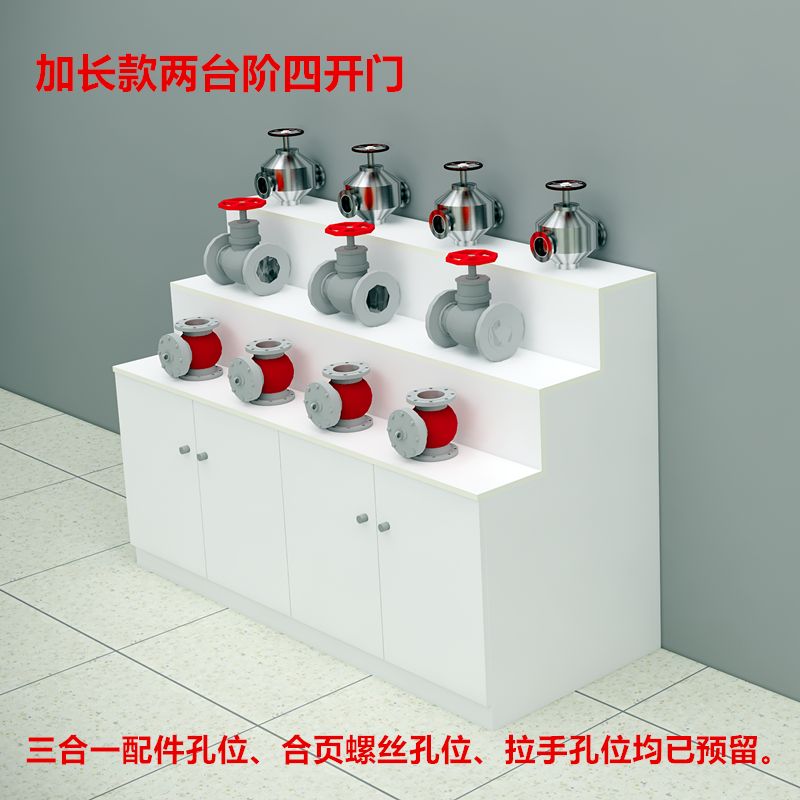 계단식 진열대 디스플레이 소품진열대 전시 계단형 소품 2단 계단 800x500x900mm - 상세 이미지 4