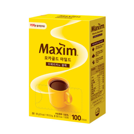 동서 맥심 솔루블 모카골드 마일드 100T 블랙커피