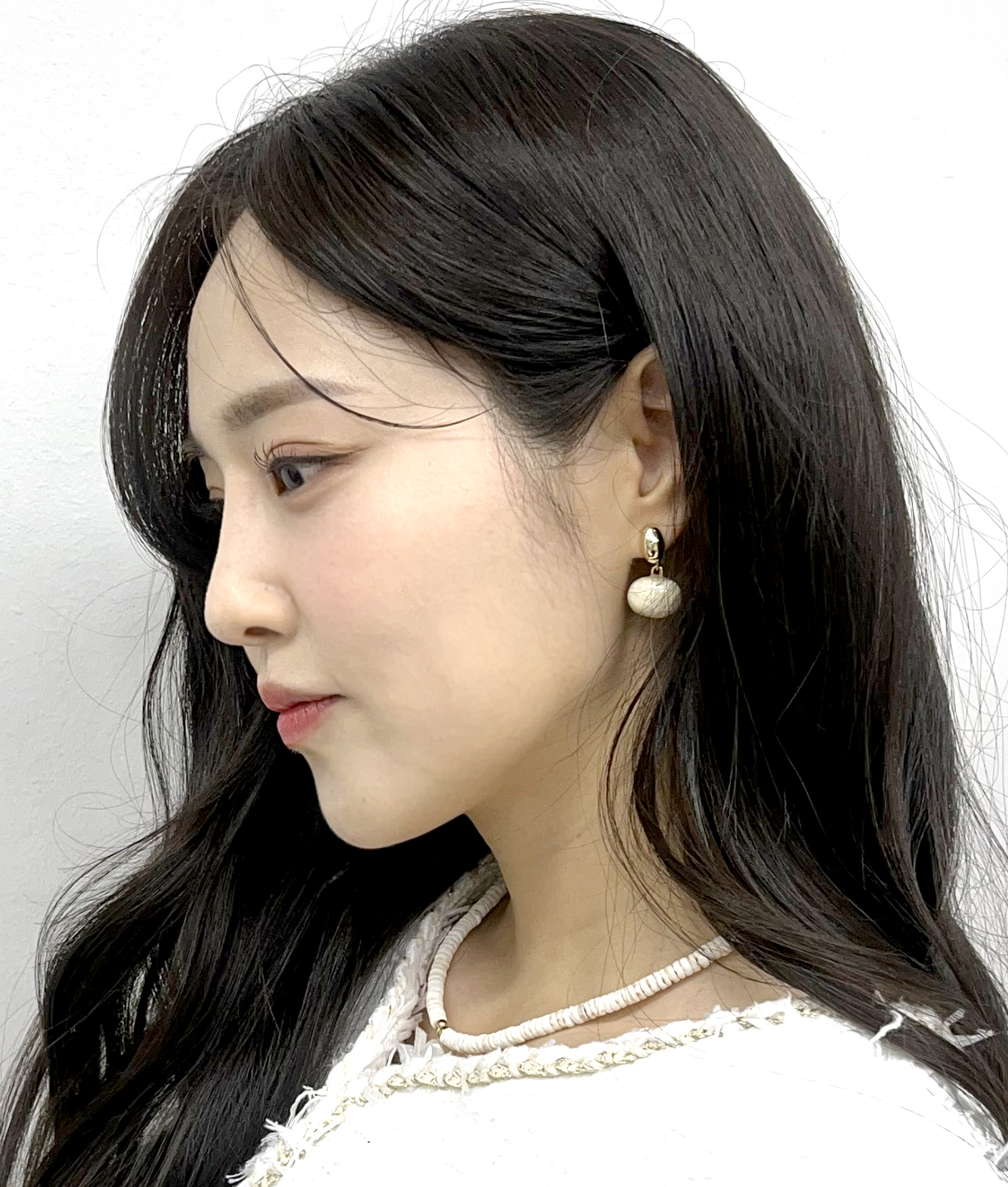 [오바들+ 가수 소유미님 협찬] SE1048(92.5은침) 여자 데일리 하객 패션 귀걸이 - 상세 이미지 2