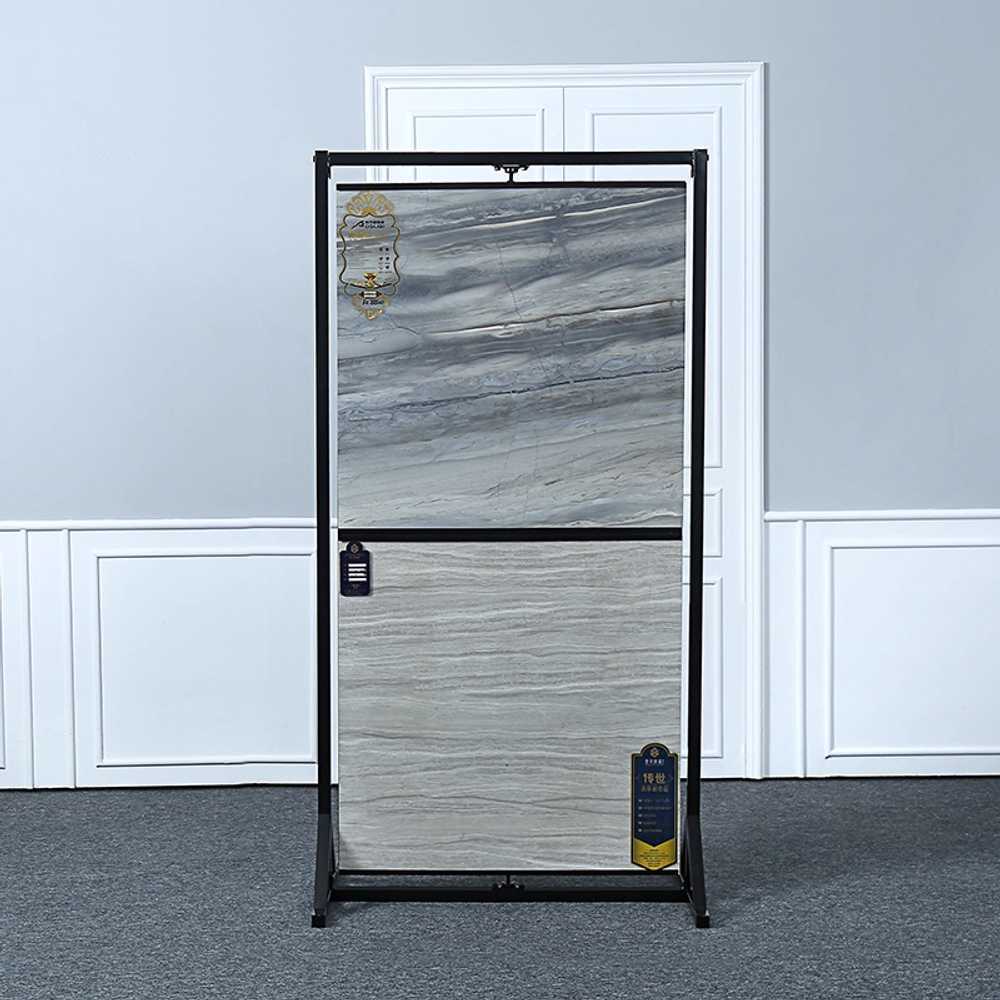 회전 타일 진열대 샘플 거치대 견본 전시대 철제 디피 60x120cm 1단 - 상세 이미지 3
