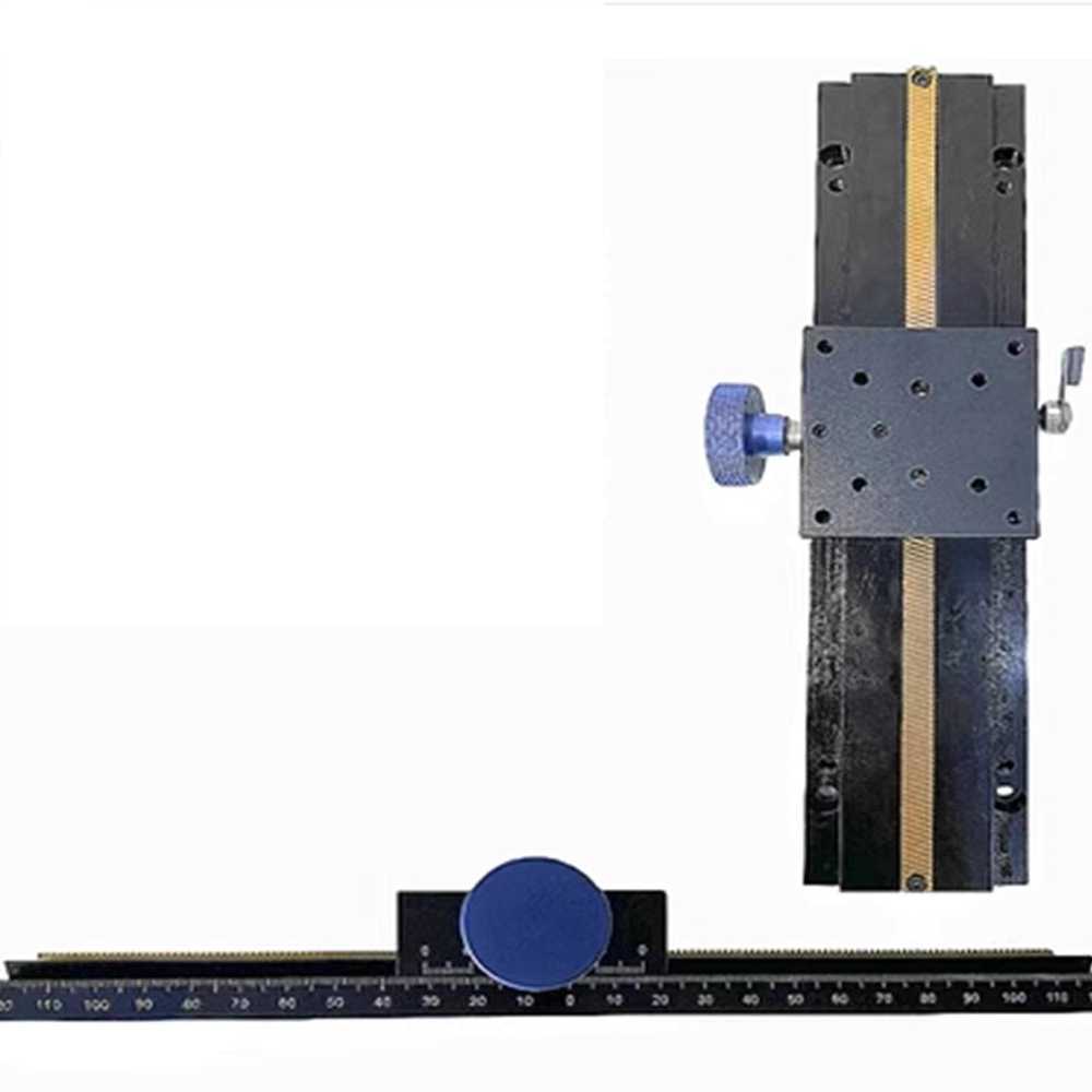 Z축 슬라이드 가이드 수동 이송 리니어 조정 브라켓 LWX60-200-T1 (180mm) - 상세 이미지 3