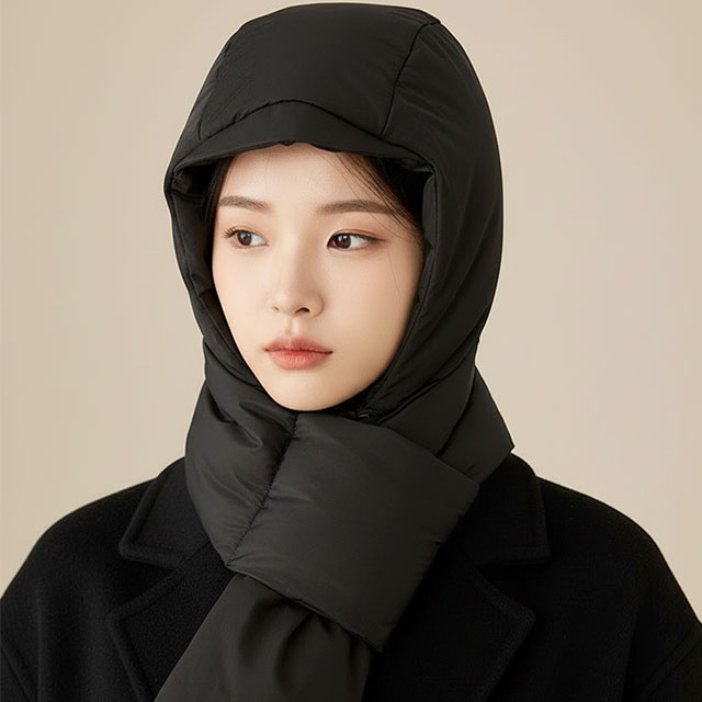 패딩바라클라바 후드 넥워머 - 상세 이미지 2